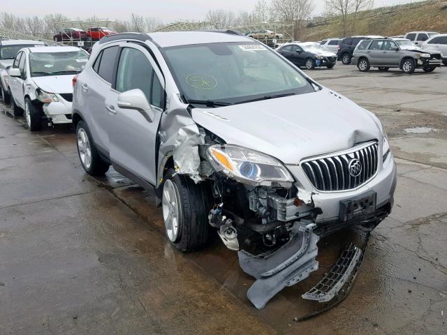 KL4CJESB6GB637473 - 2016 BUICK ENCORE SILVER photo 1