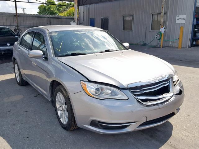 1C3CCBBB9DN570025 - 2013 CHRYSLER 200 TOURIN GRAY photo 1