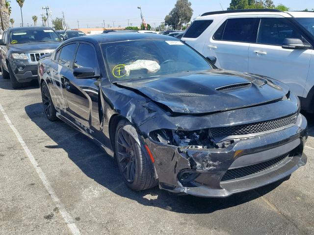 2C3CDXL93FH782257 - 2015 DODGE CHARGER SR BLACK photo 1