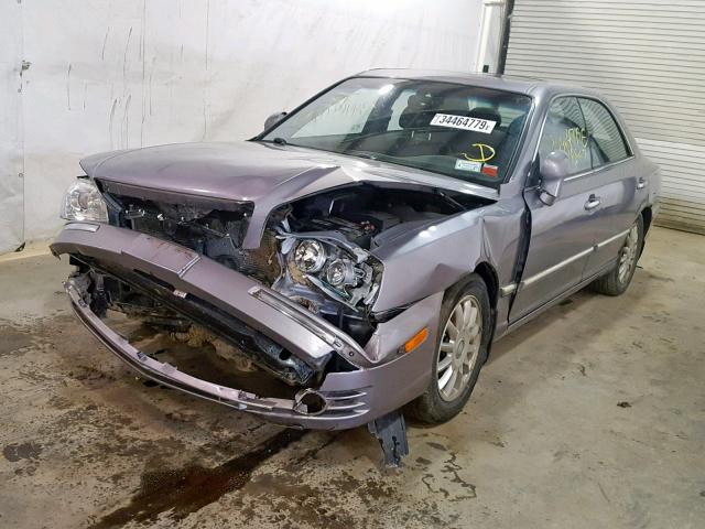 KMHFU45E55A390584 - 2005 HYUNDAI XG 350 SILVER photo 2