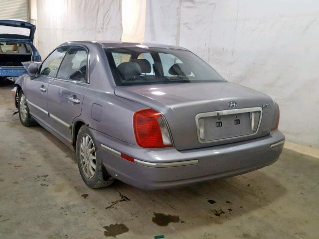 KMHFU45E55A390584 - 2005 HYUNDAI XG 350 SILVER photo 3