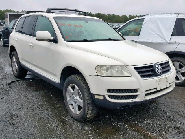 WVGBC77L84D043875 - 2004 VOLKSWAGEN TOUAREG 3. WHITE photo 1