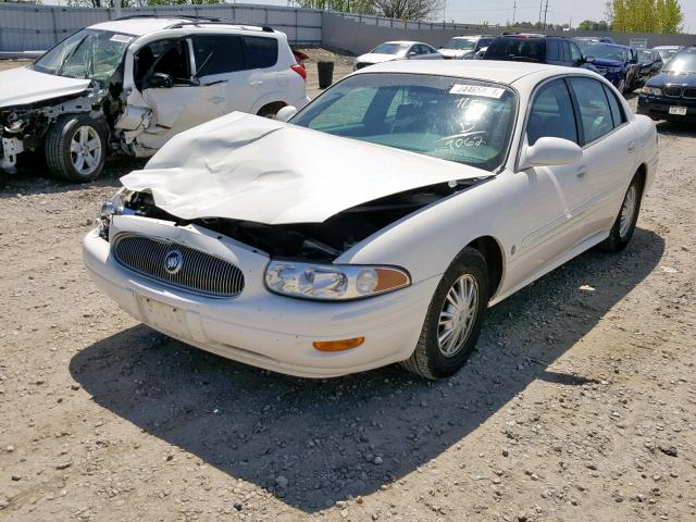 1G4HP52K75U249062 - 2005 BUICK LESABRE CU WHITE photo 2