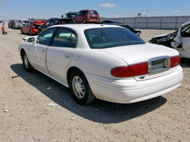 1G4HP52K75U249062 - 2005 BUICK LESABRE CU WHITE photo 3