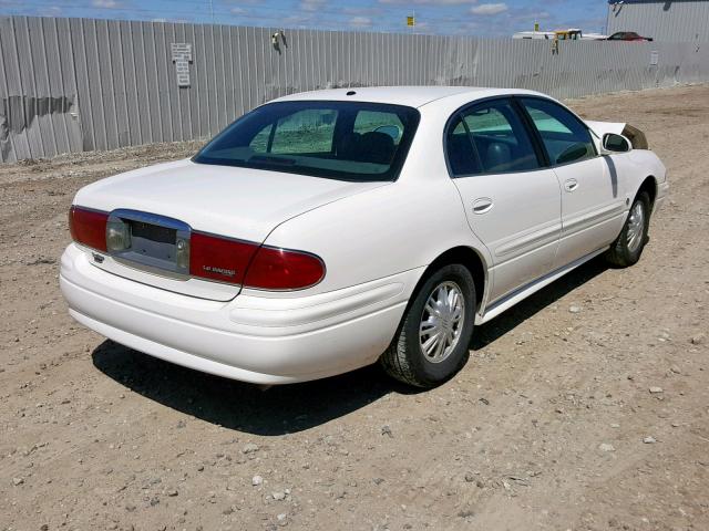 1G4HP52K75U249062 - 2005 BUICK LESABRE CU WHITE photo 4