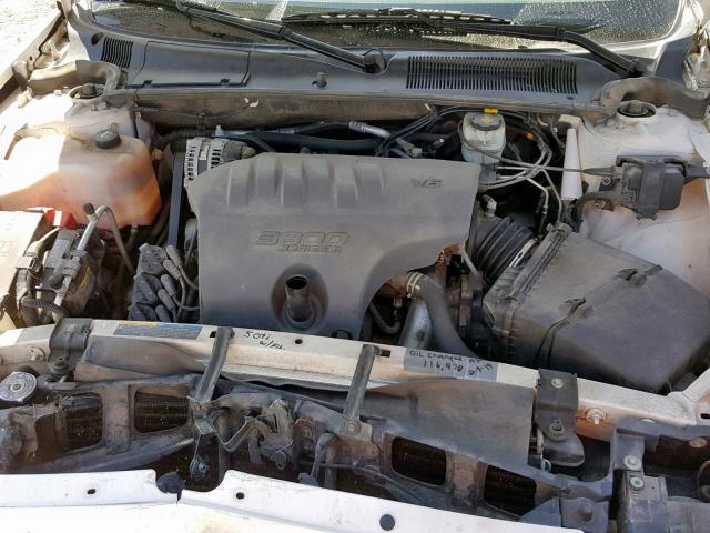 1G4HP52K75U249062 - 2005 BUICK LESABRE CU WHITE photo 7