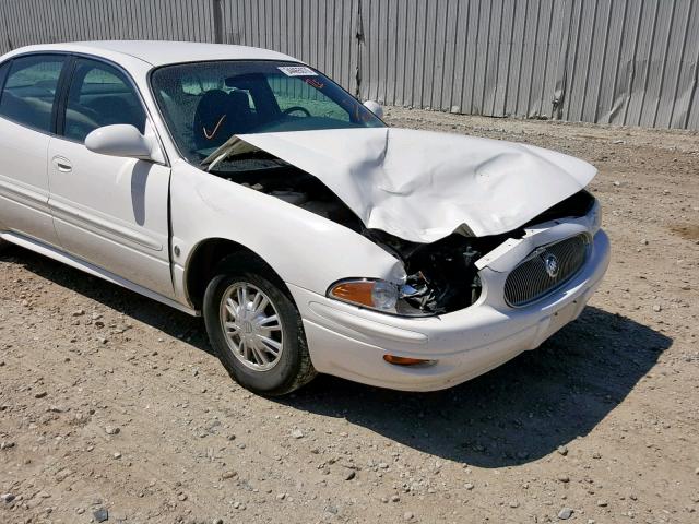 1G4HP52K75U249062 - 2005 BUICK LESABRE CU WHITE photo 9