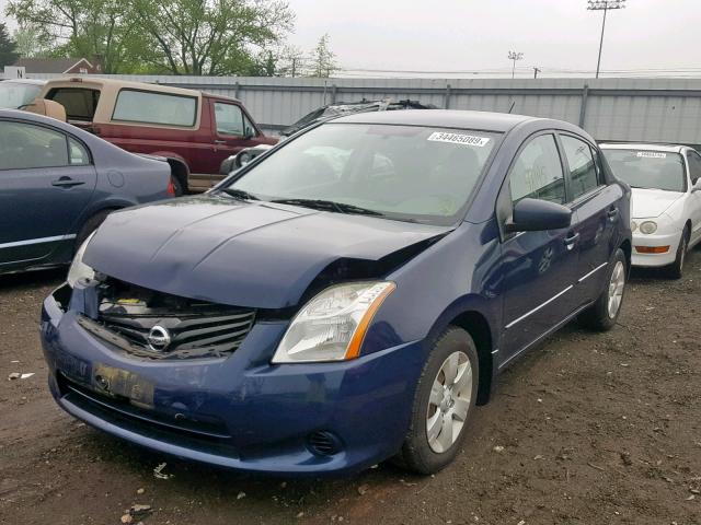 3N1AB6AP2CL617584 - 2012 NISSAN SENTRA 2.0 BLUE photo 2