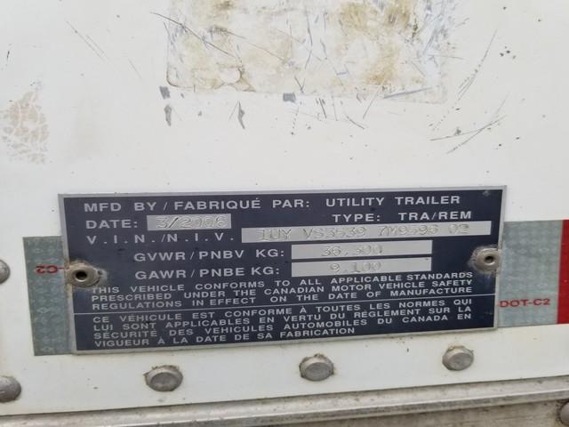 1UYVS35397M959602 - 2007 UTILITY TRAILER GRAY photo 9