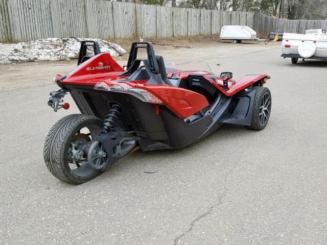 57XAAPFA0J8127657 - 2018 POLARIS SLINGSHOT RED photo 8