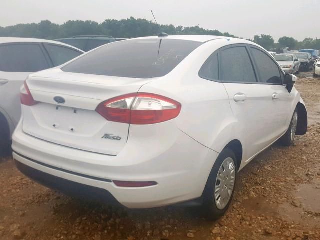 3FADP4AJ2EM132540 - 2014 FORD FIESTA S WHITE photo 4