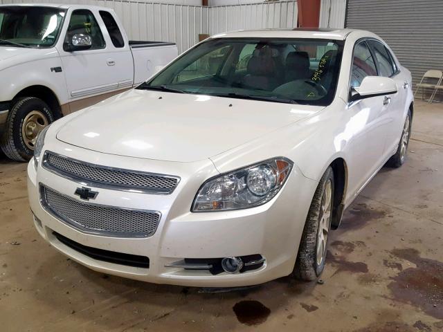 1G1ZE5E76BF337776 - 2011 CHEVROLET MALIBU LTZ თეთრი ფოტო 2