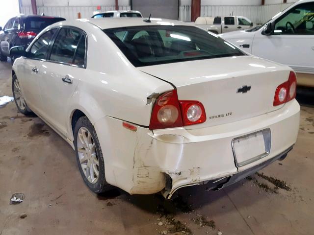 1G1ZE5E76BF337776 - 2011 CHEVROLET MALIBU LTZ თეთრი ფოტო 3