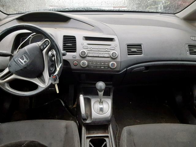 2HGFA16689H505710 - 2009 HONDA CIVIC LX-S Mavi foto 9