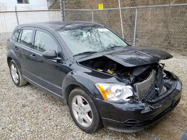 1B3HB28B78D735790 - 2008 DODGE CALIBER BLACK photo 1