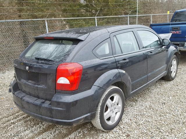 1B3HB28B78D735790 - 2008 DODGE CALIBER BLACK photo 4