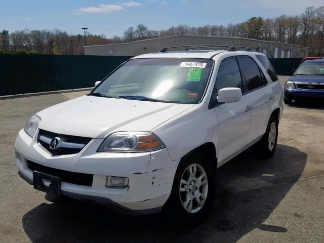 2HNYD18664H557772 - 2004 ACURA MDX TOURIN WHITE photo 2