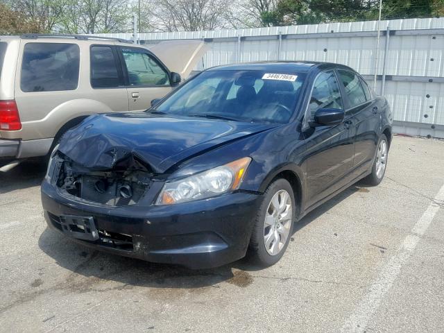 1HGCP26818A085715 - 2008 HONDA ACCORD EXL BLACK photo 2