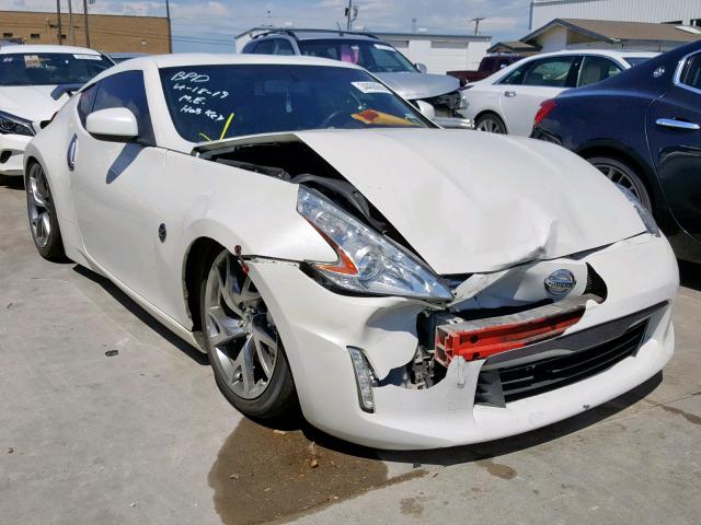 JN1AZ4EH8EM630500 - 2014 NISSAN 370Z BASE WHITE photo 1