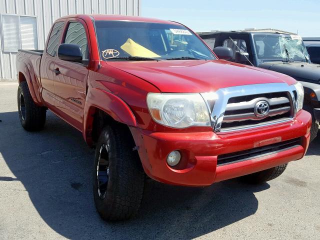 5TETX62N39Z659840 - 2009 TOYOTA TACOMA PRE RED photo 1