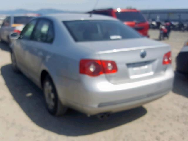 3VWHF71K77M051266 - 2007 VOLKSWAGEN JETTA 2.5 SILVER photo 3