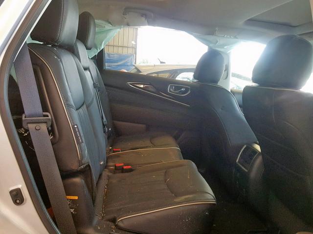 5N1DL0MN0KC508741 - 2019 INFINITI QX60 LUXE SILVER photo 6