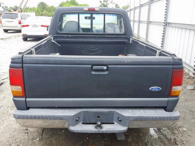 1FTCR10UXPTA20244 - 1993 FORD RANGER GRAY photo 6