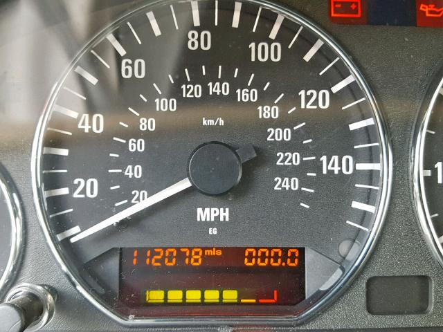 WBACN334X1LM03575 - 2001 BMW Z3 2.5 BLACK photo 8