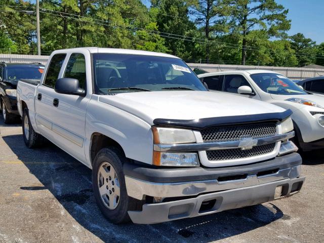 2GCEC13T951232715 - 2005 CHEVROLET SILVERADO WHITE photo 1