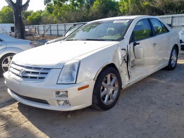 1G6DW677660116949 - 2006 CADILLAC STS WHITE photo 2