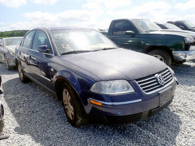 WVWMD63B63E061639 - 2003 VOLKSWAGEN PASSAT GL BLUE photo 1