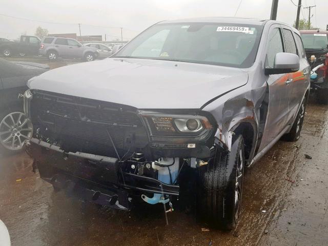 1C4SDJCT5FC239947 - 2015 DODGE DURANGO R/ GRAY photo 2