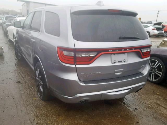 1C4SDJCT5FC239947 - 2015 DODGE DURANGO R/ GRAY photo 3