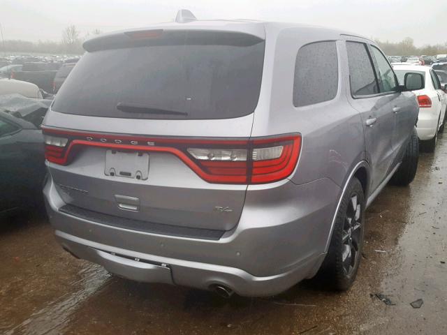 1C4SDJCT5FC239947 - 2015 DODGE DURANGO R/ GRAY photo 4