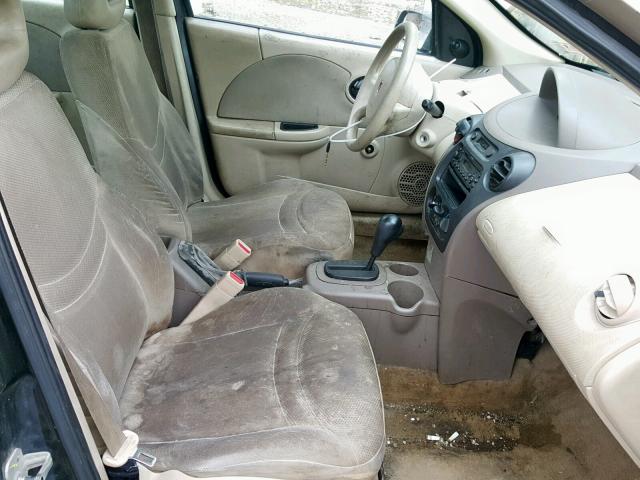 1G8AJ52F93Z116629 - 2003 SATURN ION LEVEL GOLD photo 5