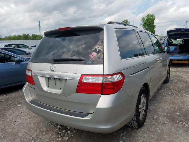 5FNRL38627B457641 - 2007 HONDA ODYSSEY EXL  photo 4