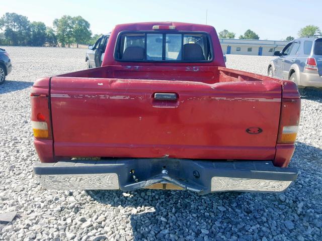 1FTCR10A6RPB68411 - 1994 FORD RANGER BURGUNDY photo 6