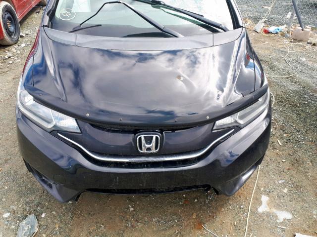 3HGGK5H85FM101459 - 2015 HONDA FIT EX BLACK photo 7