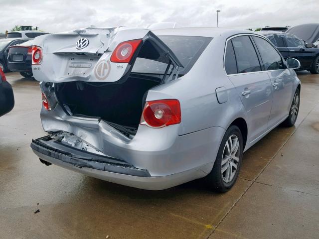 3VWRG71K16M657825 - 2006 VOLKSWAGEN JETTA 2.5 SILVER photo 4