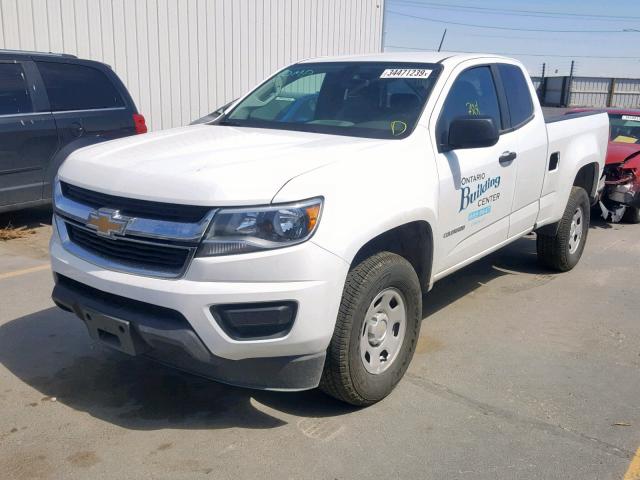 1GCHSBEA1K1184002 - 2019 CHEVROLET COLORADO WHITE photo 2