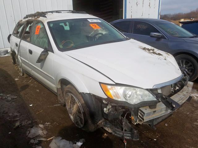 4S4BP61C586356299 - 2008 SUBARU OUTBACK 2.5I  photo 1