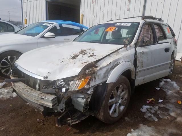 4S4BP61C586356299 - 2008 SUBARU OUTBACK 2.5I  photo 2