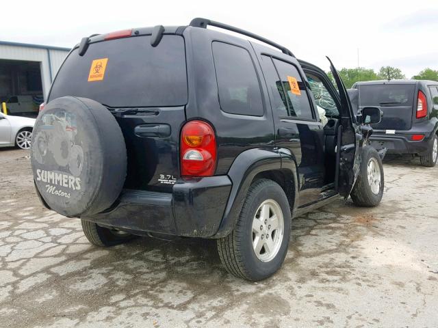 1J4GL58K03W551632 - 2003 JEEP LIBERTY LI GRAY photo 4