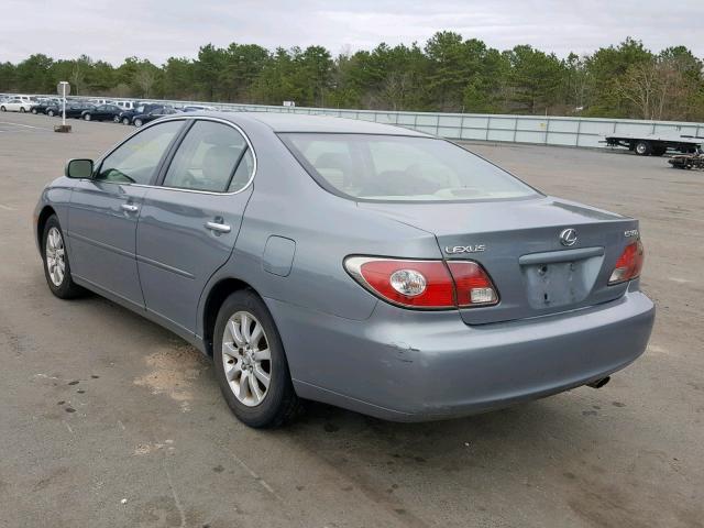 JTHBF30GX30103211 - 2003 LEXUS ES 300 GRAY photo 3