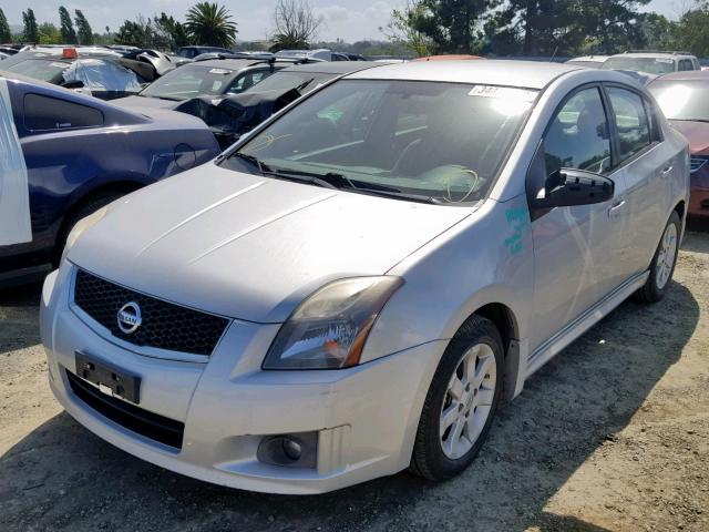 3N1AB6AP4AL701919 - 2010 NISSAN SENTRA 2.0 SILVER photo 2