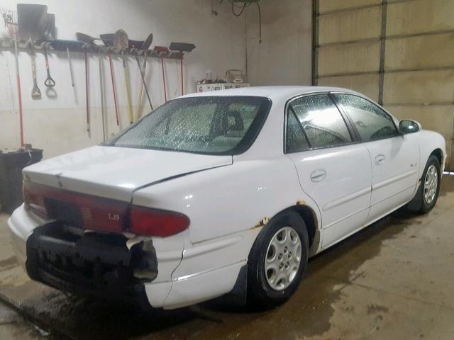 2G4WB52K9X1587650 - 1999 BUICK REGAL LS WHITE photo 4