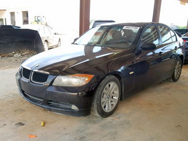 WBAVB17586NK30692 - 2006 BMW 325 I AUTO BLACK photo 2