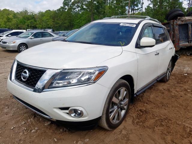 5N1AR2MN3EC646047 - 2014 NISSAN PATHFINDER WHITE photo 2