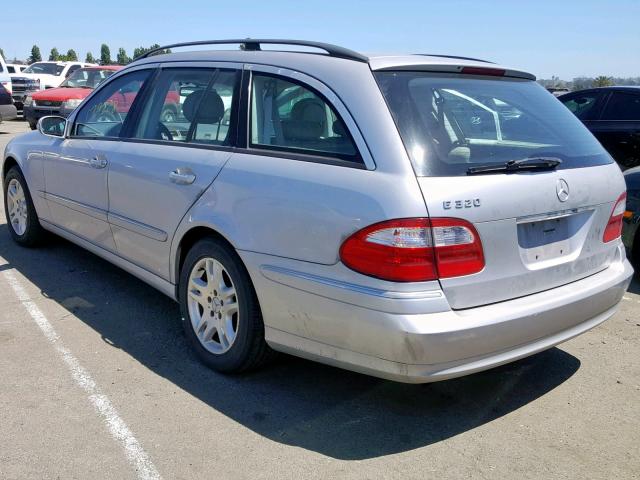 WDBUH65J24A482368 - 2004 MERCEDES-BENZ E 320 SILVER photo 3