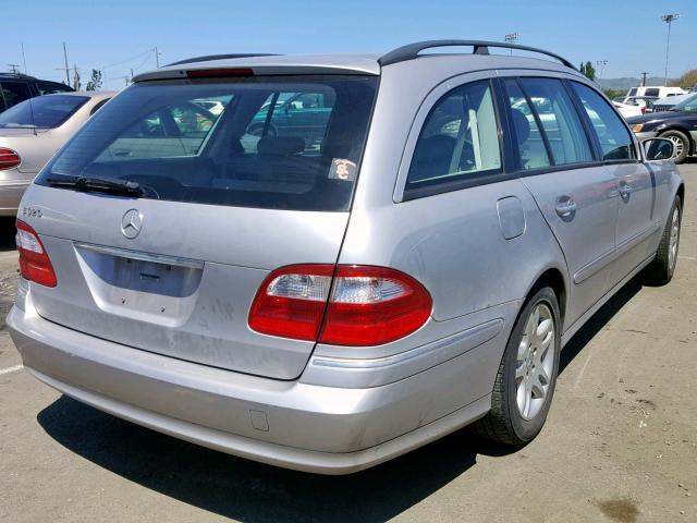 WDBUH65J24A482368 - 2004 MERCEDES-BENZ E 320 SILVER photo 4